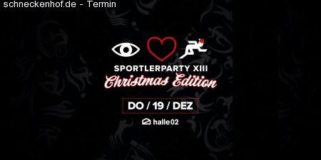 Sportlerparty XIII • X-Mas Edition Werbeplakat