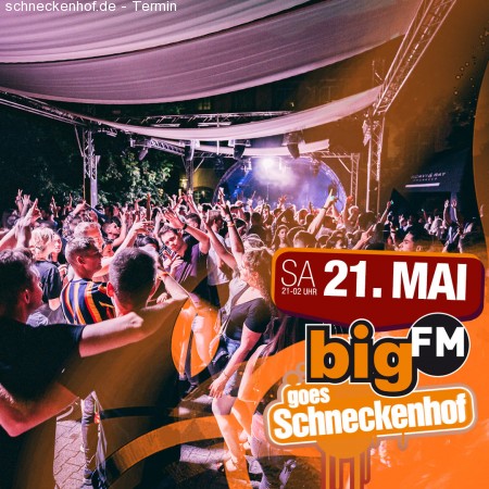 bigFM goes Schneckenhof Werbeplakat