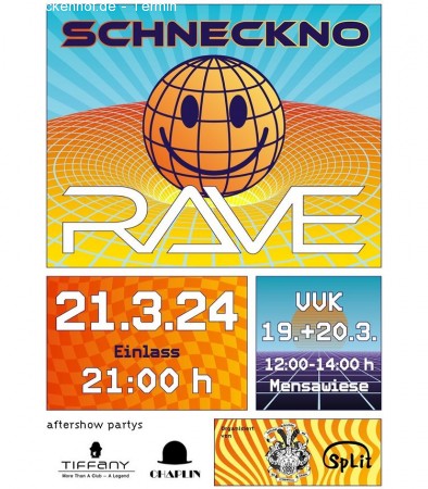 Schnecko Rave Werbeplakat