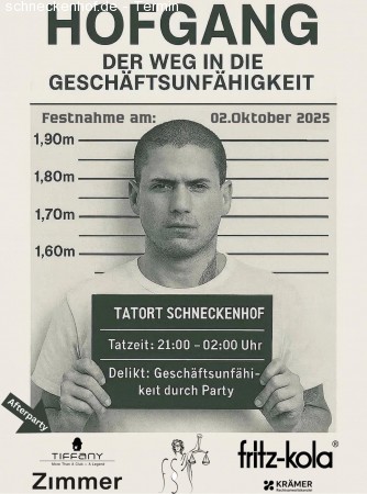 Hofgang - Fotobox Werbeplakat