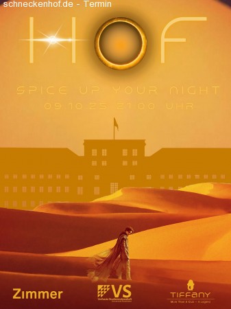 HOF - Spice Up Your Night - FOTOBOX Werbeplakat